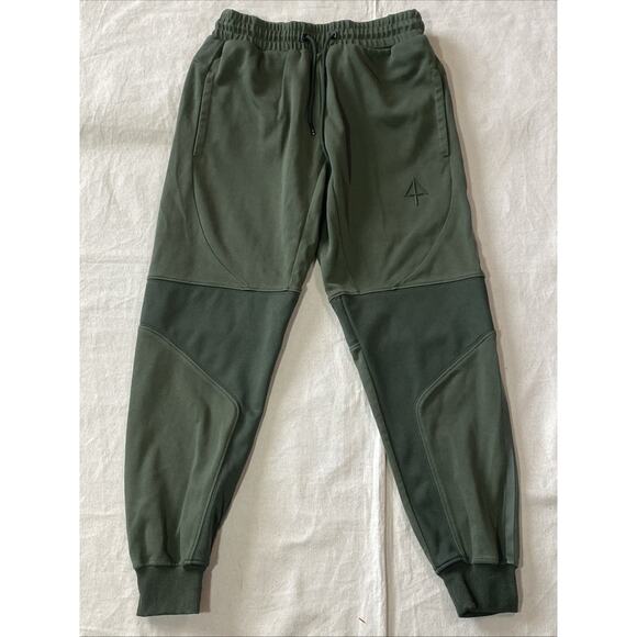Arrowhead Tactical Pants Mens XL Olive Green Joggers Knee Panel Utility Pockets - Picture 1 of 10
